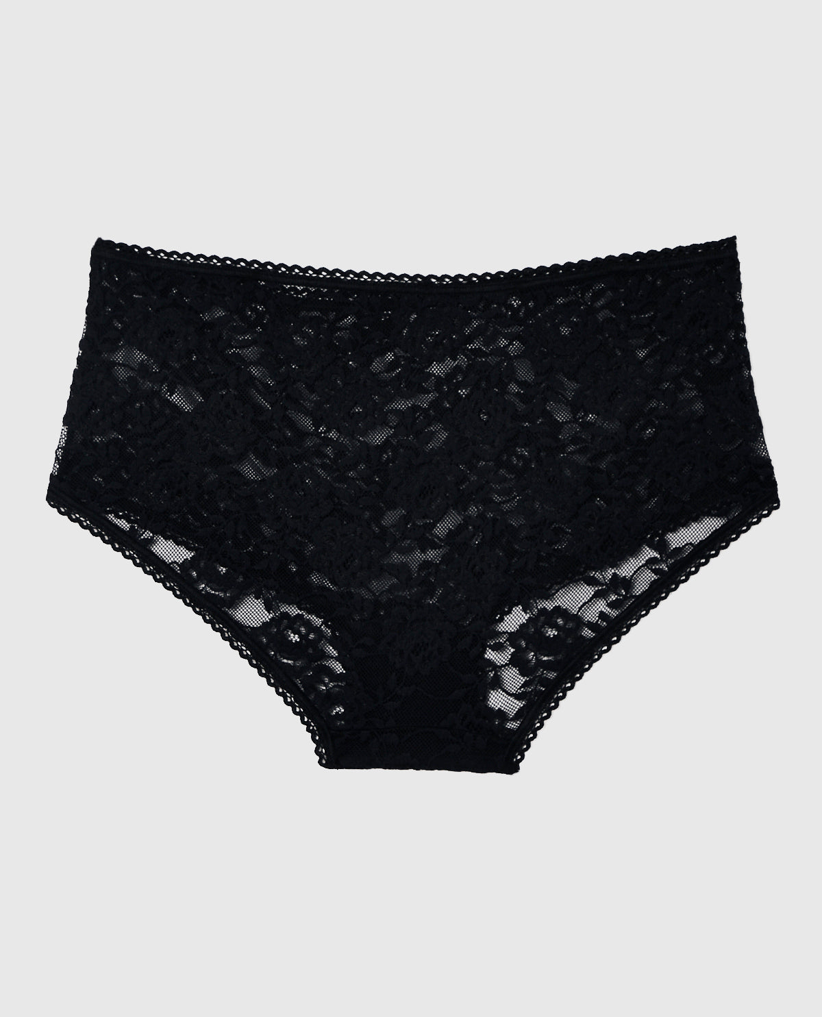 Boyshort Panty with Picot Trim