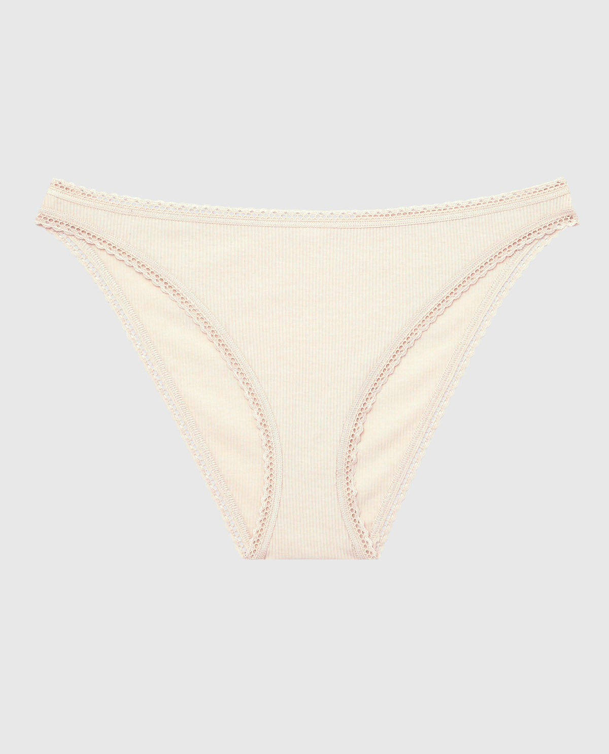 Bikini Panty with Picot Trim