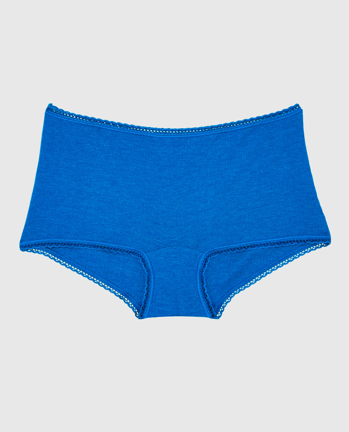 Boyshort Panty with Picot Trim