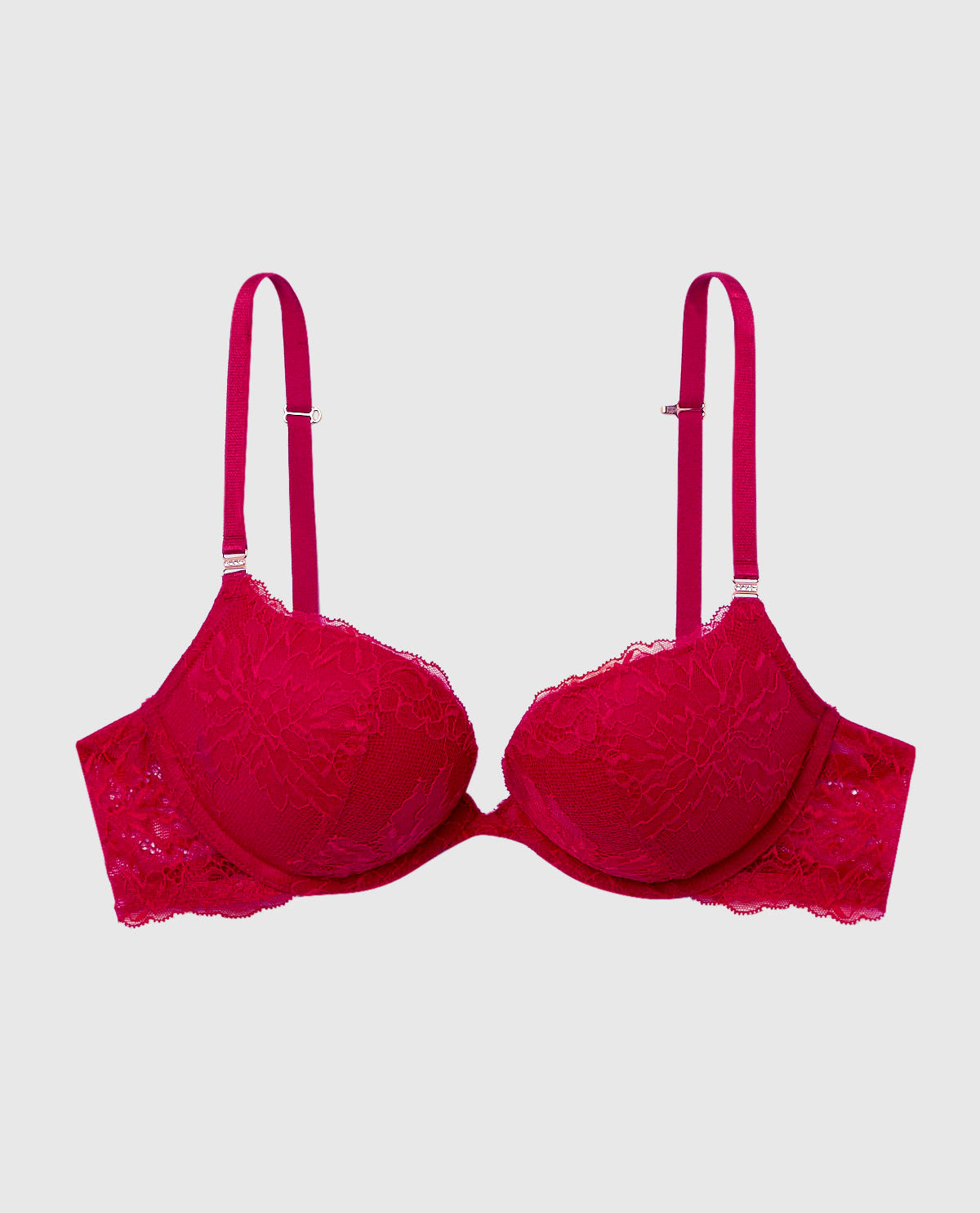 Push Up Bra with Allover Lace