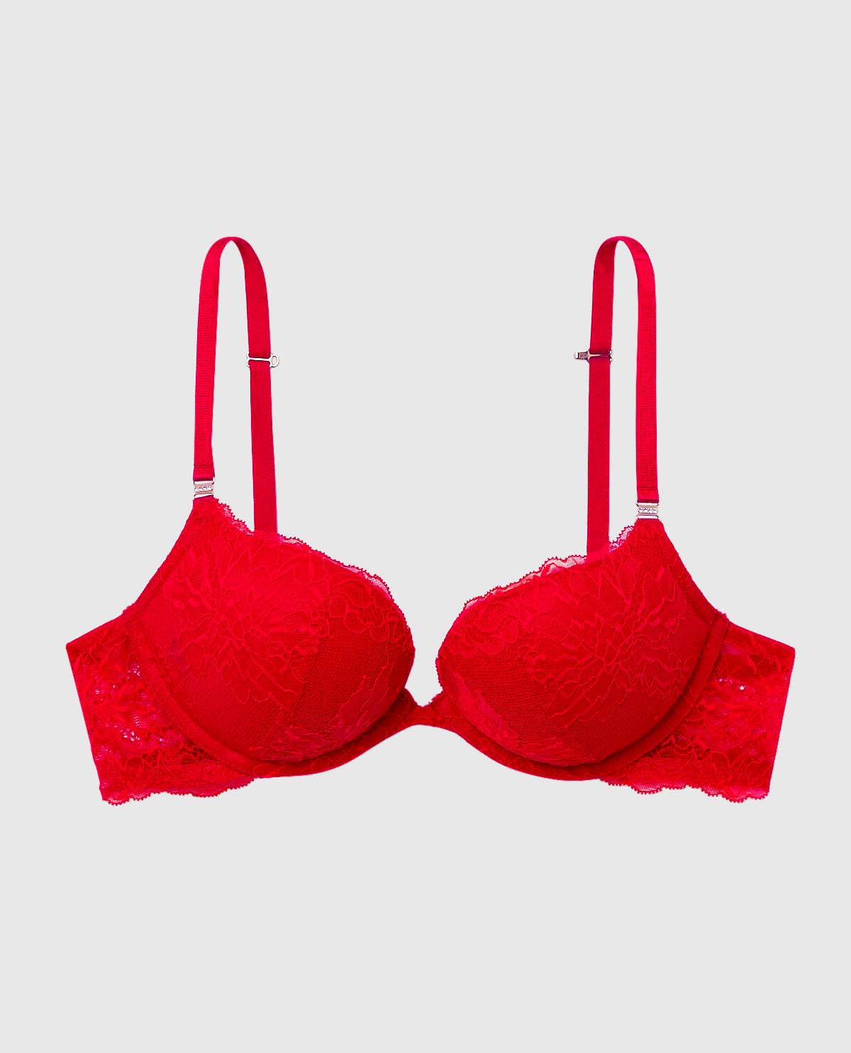 Push Up Bra with Allover Lace