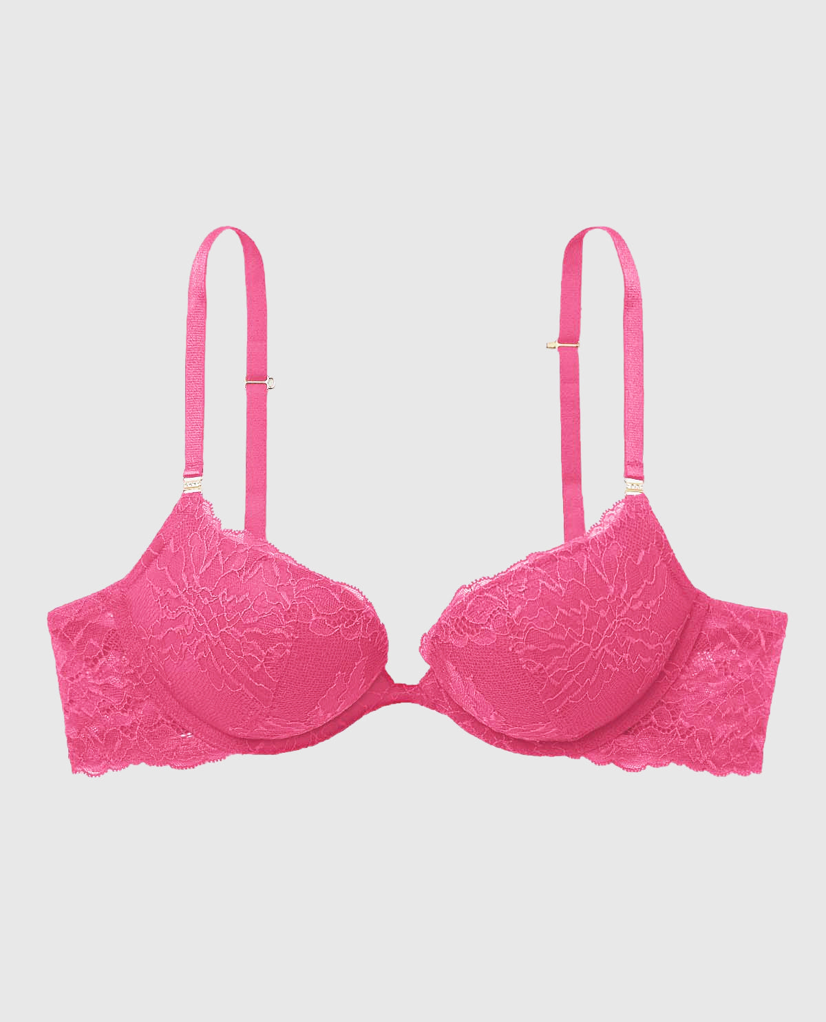 Push Up Bra with Allover Lace