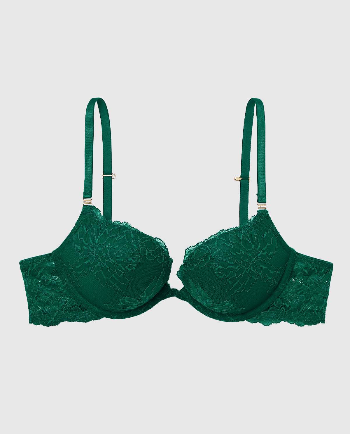 Soutien-gorge pigeonnant en dentelle