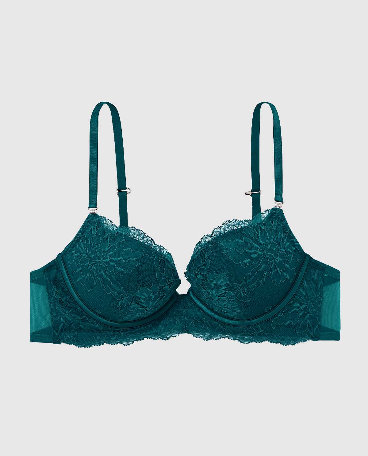 Push Up Bra with Allover Lace