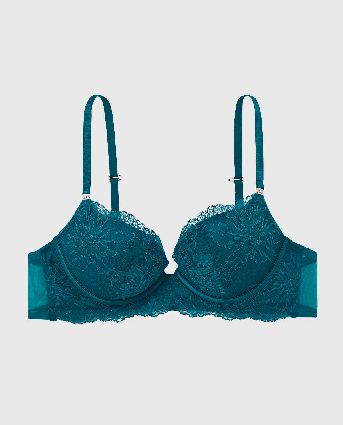 Soutien-gorge pigeonnant en dentelle