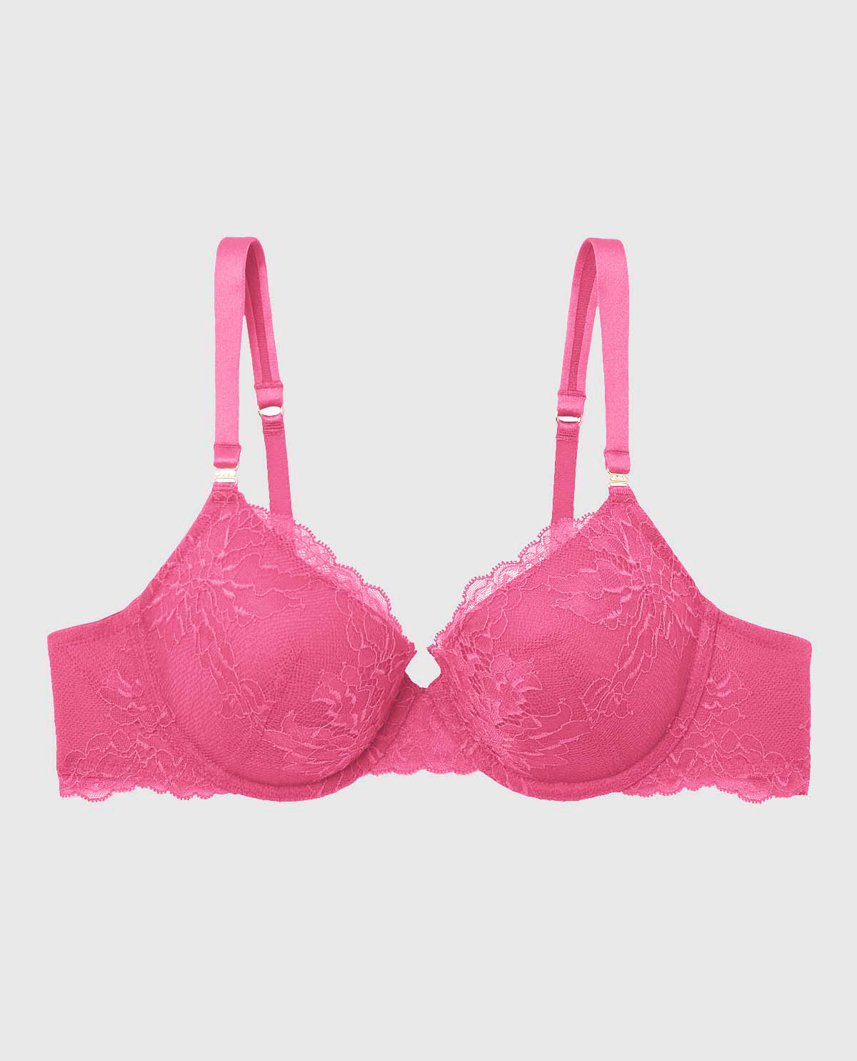 Soutien-gorge couvrant légèrement doublé en dentelle