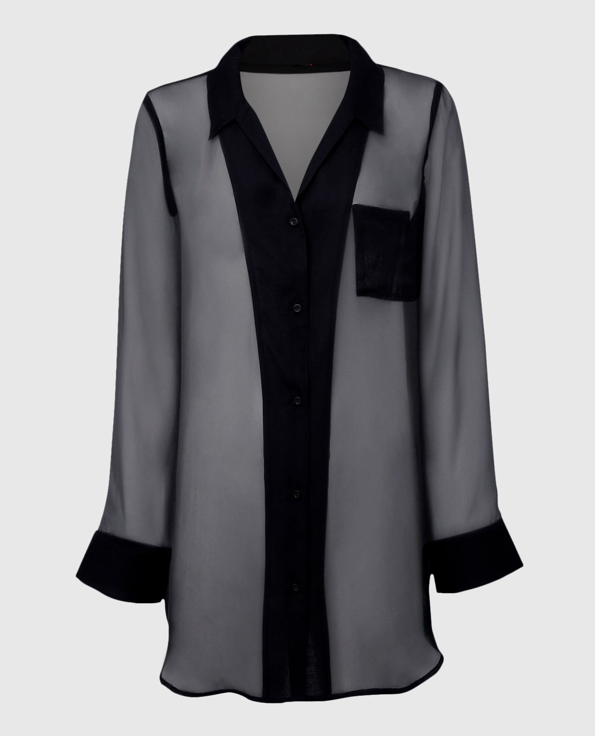 Chemise de nuit diaphane