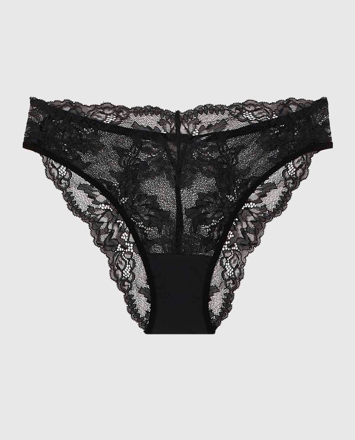 Lace High Leg Cheeky Panty