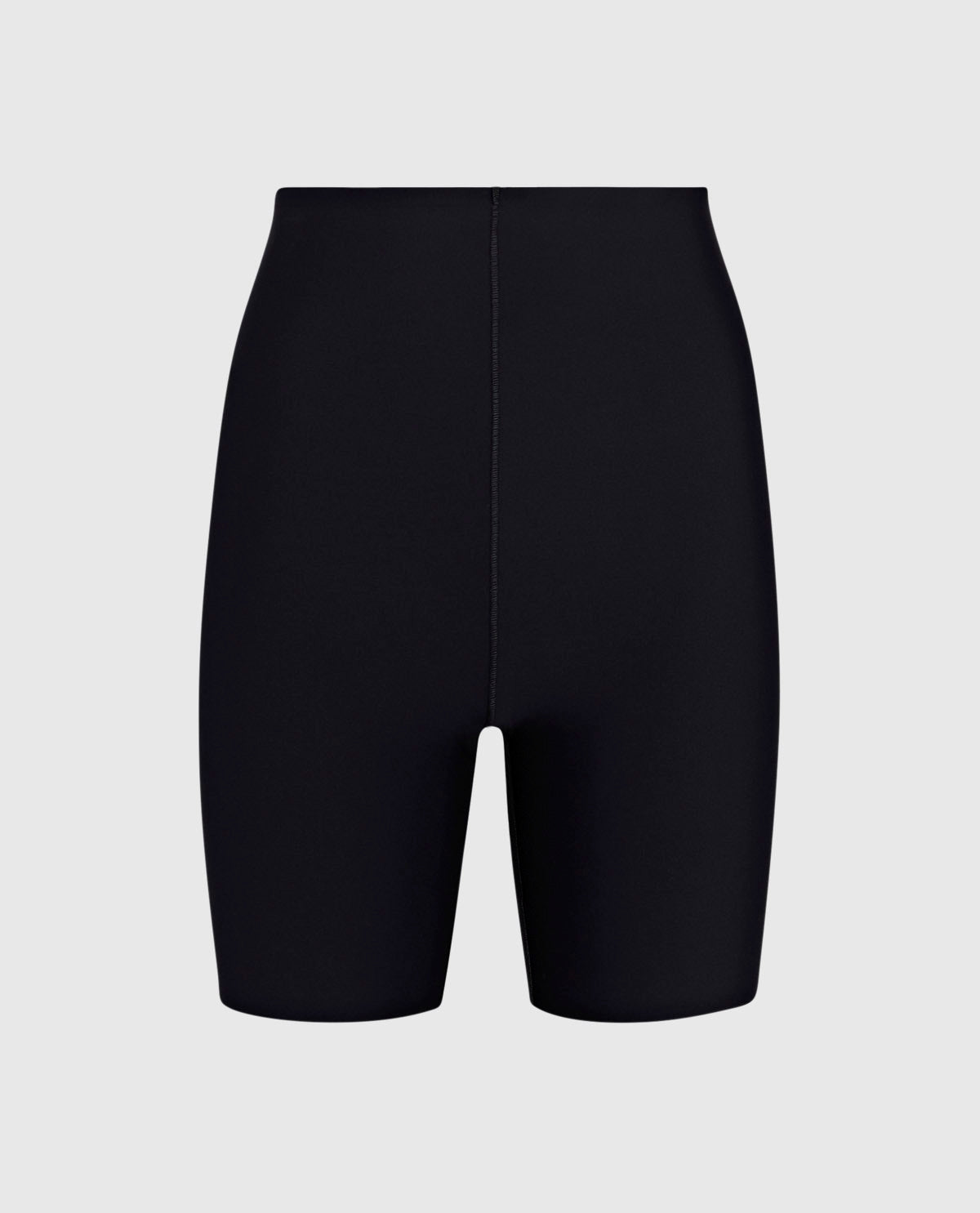 Short lissant taille haute noir