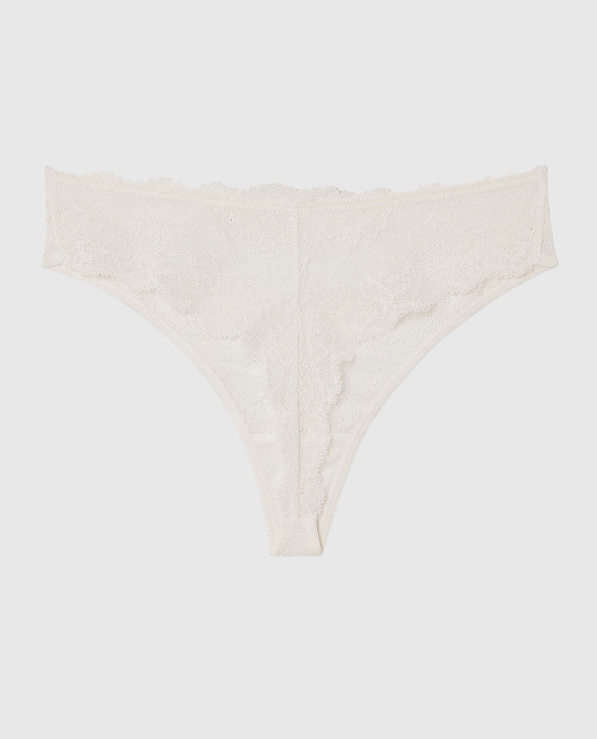 No Show Invisible High Waist Thong Panty