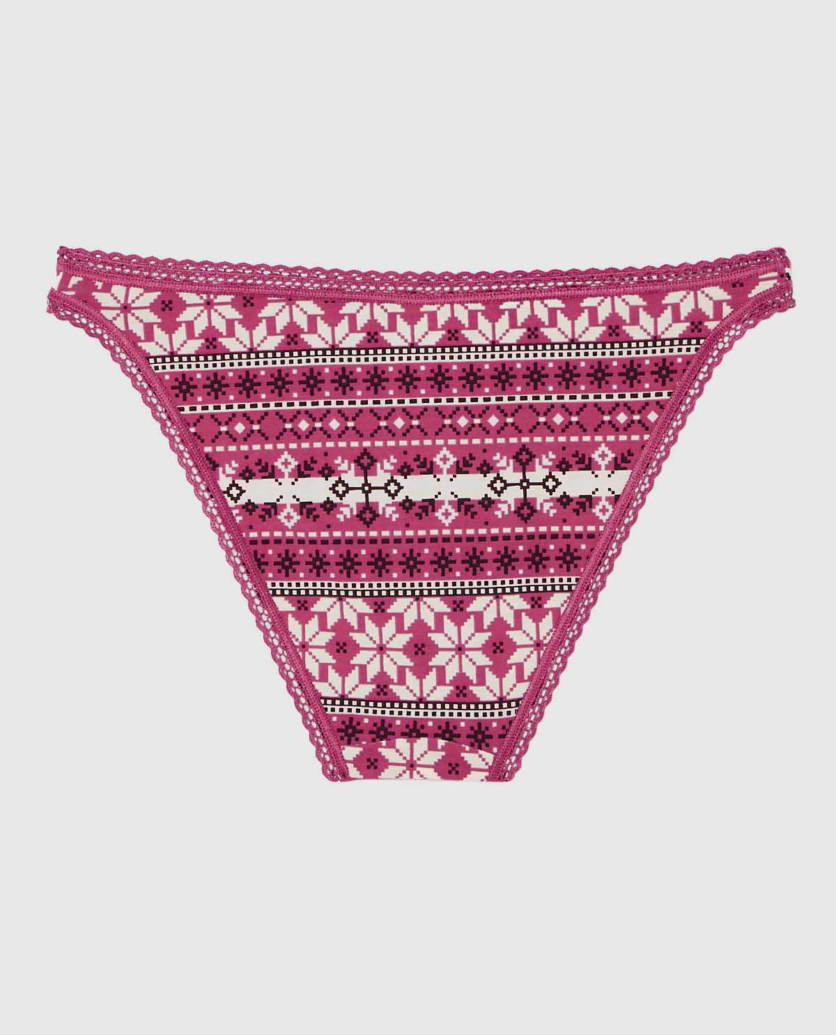 Culotte bikini en coton Remix