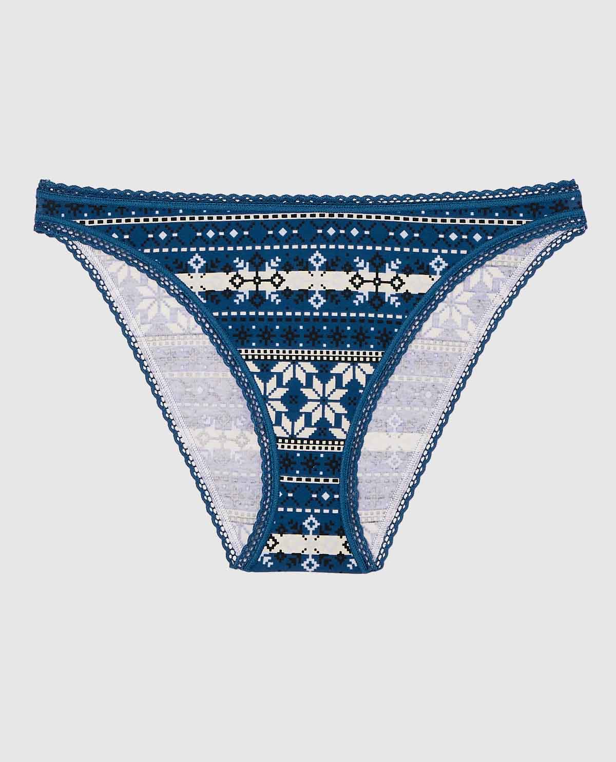 Culotte bikini en coton Remix