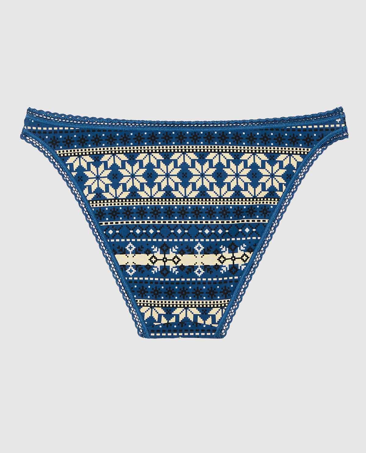 Culotte bikini en coton Remix