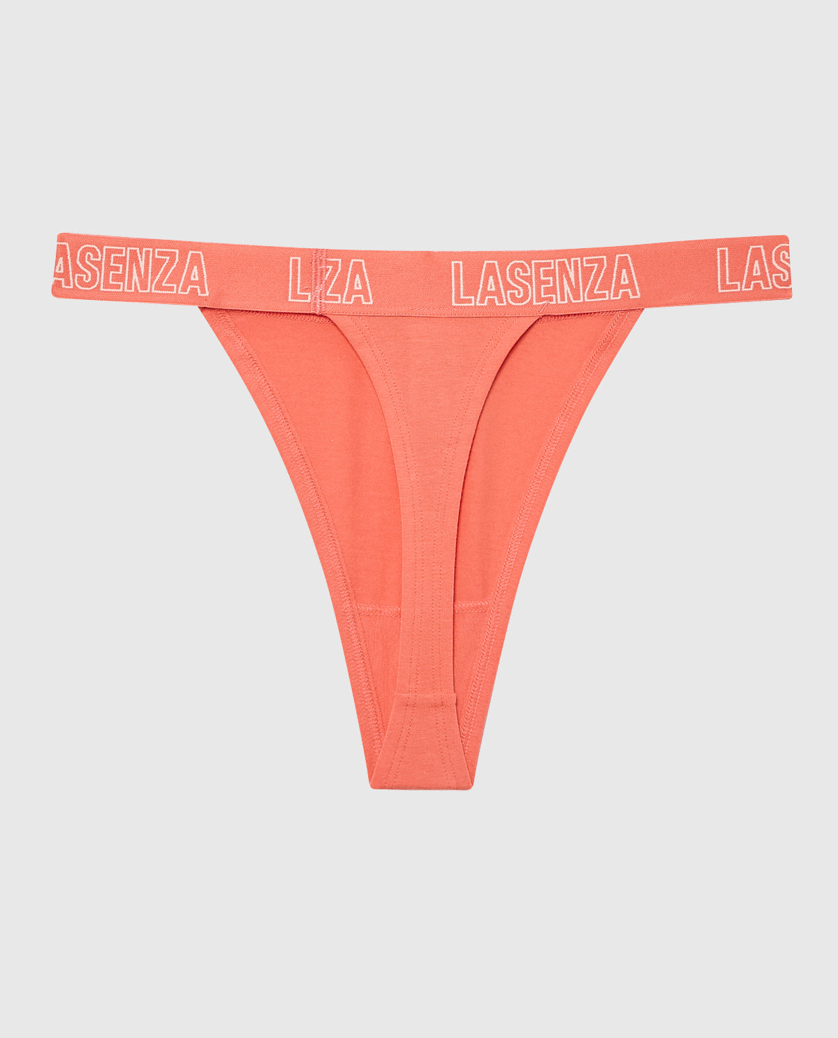 Thong Panty with Logo Band