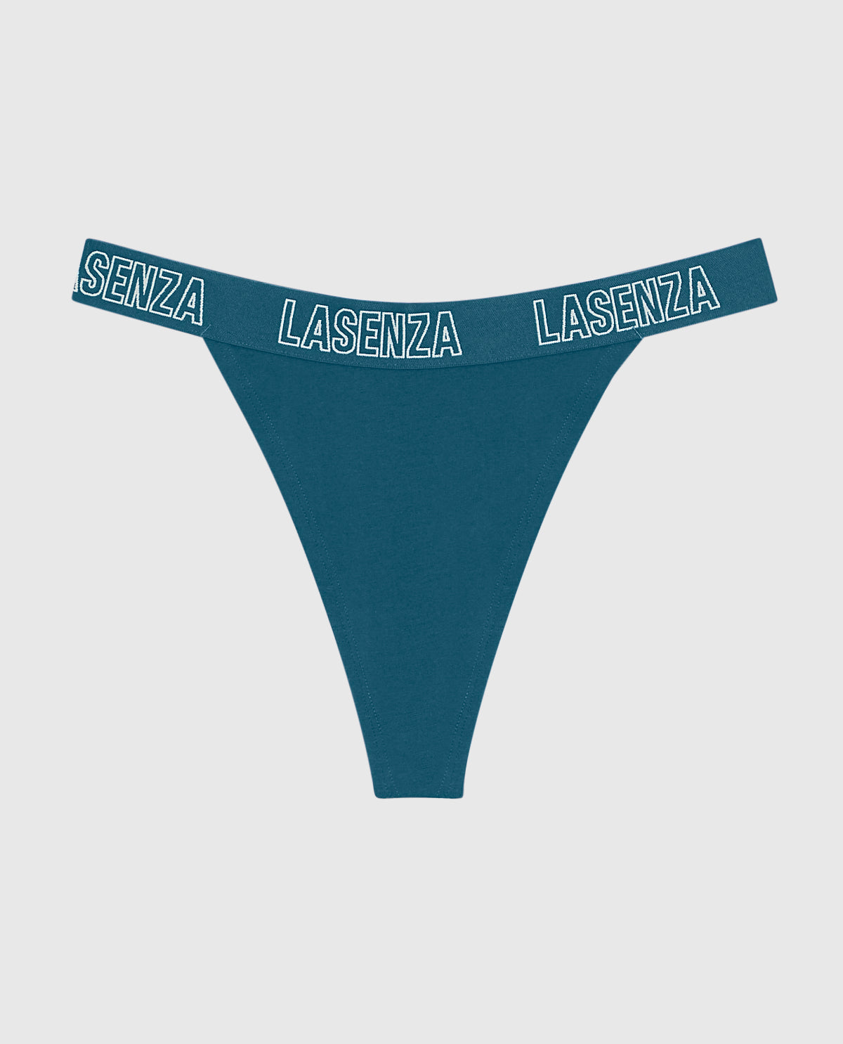 Thong Panty with Logo Sides