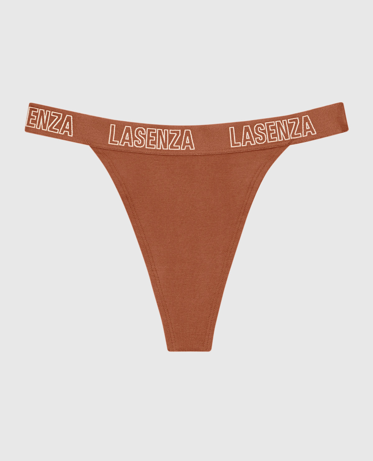 Thong Panty with Logo Band