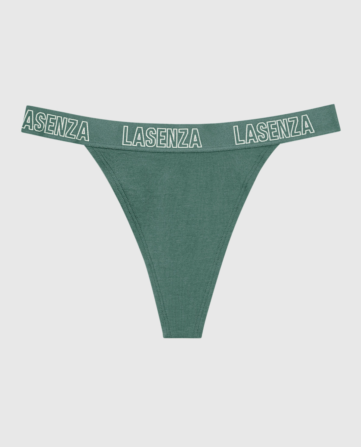 Thong Panty with Logo Band