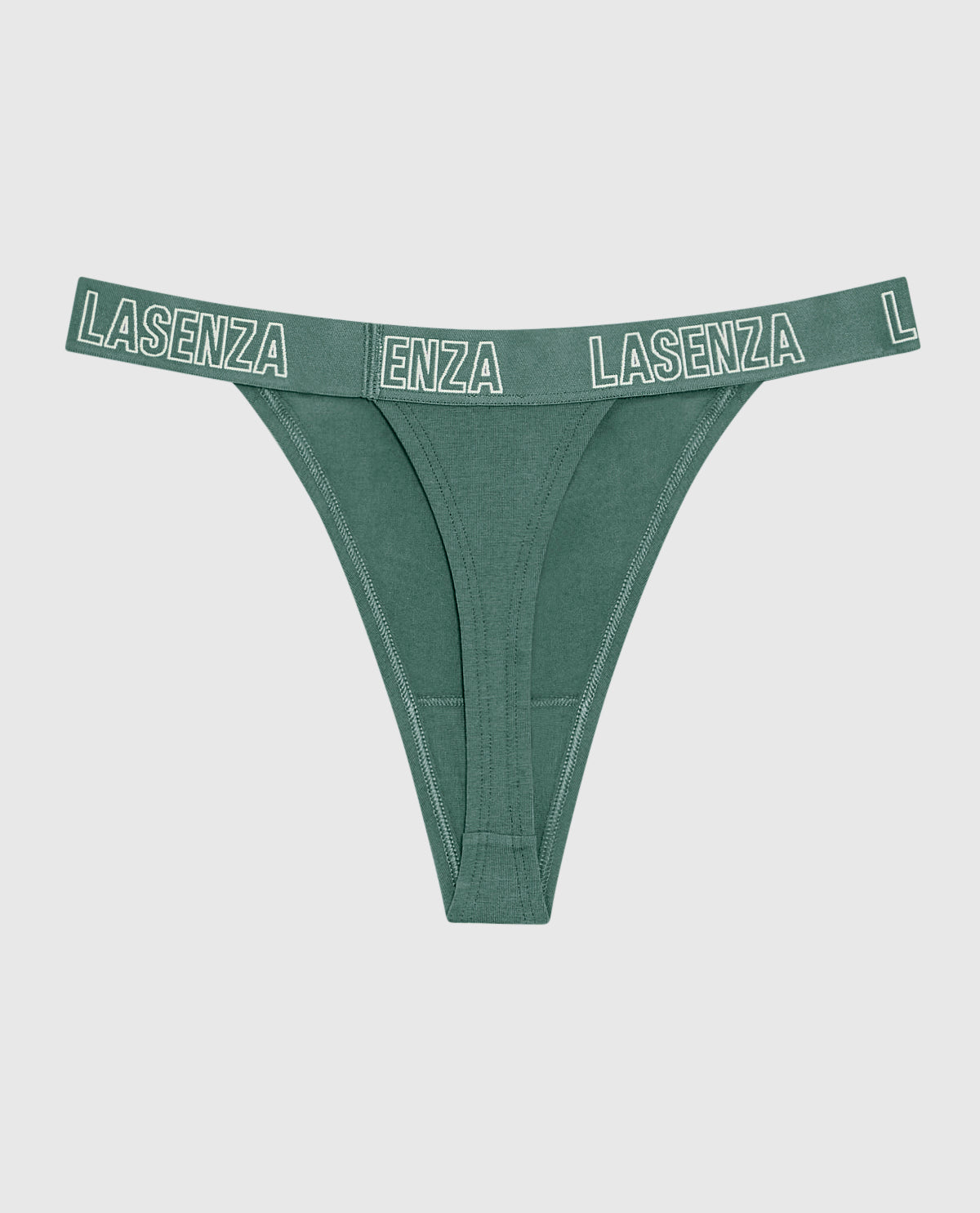 Thong Panty with Logo Band