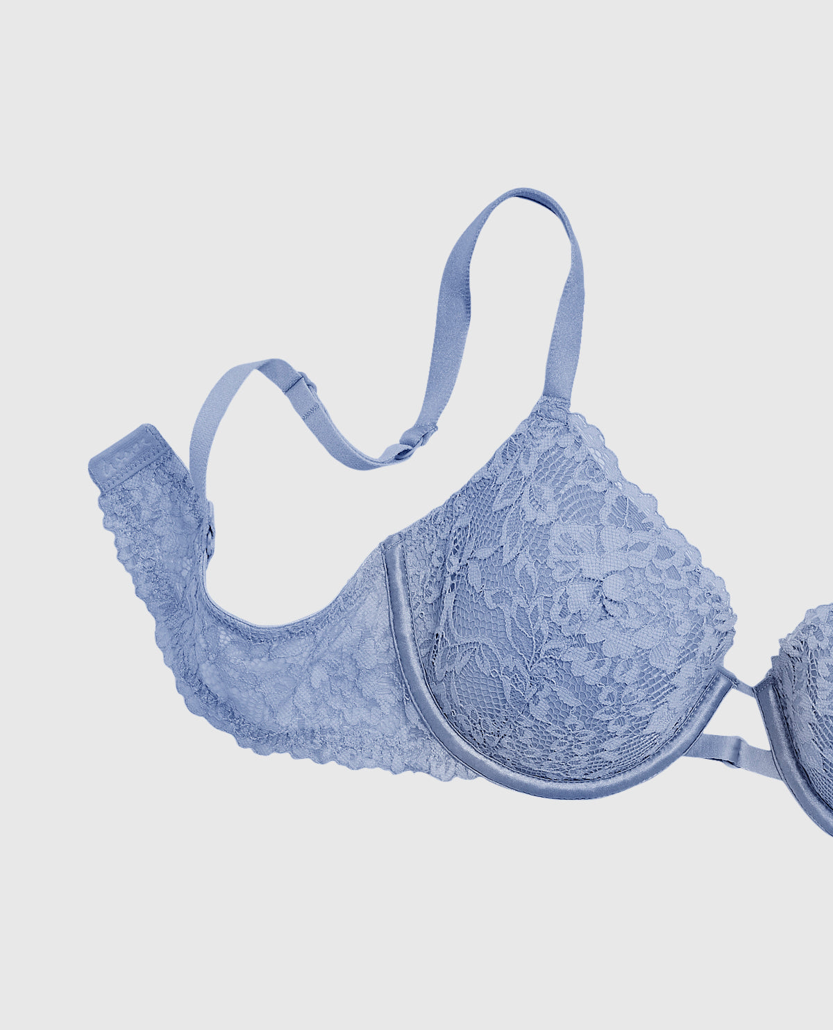 Soutien-gorge couvrant légèrement doublé en dentelle