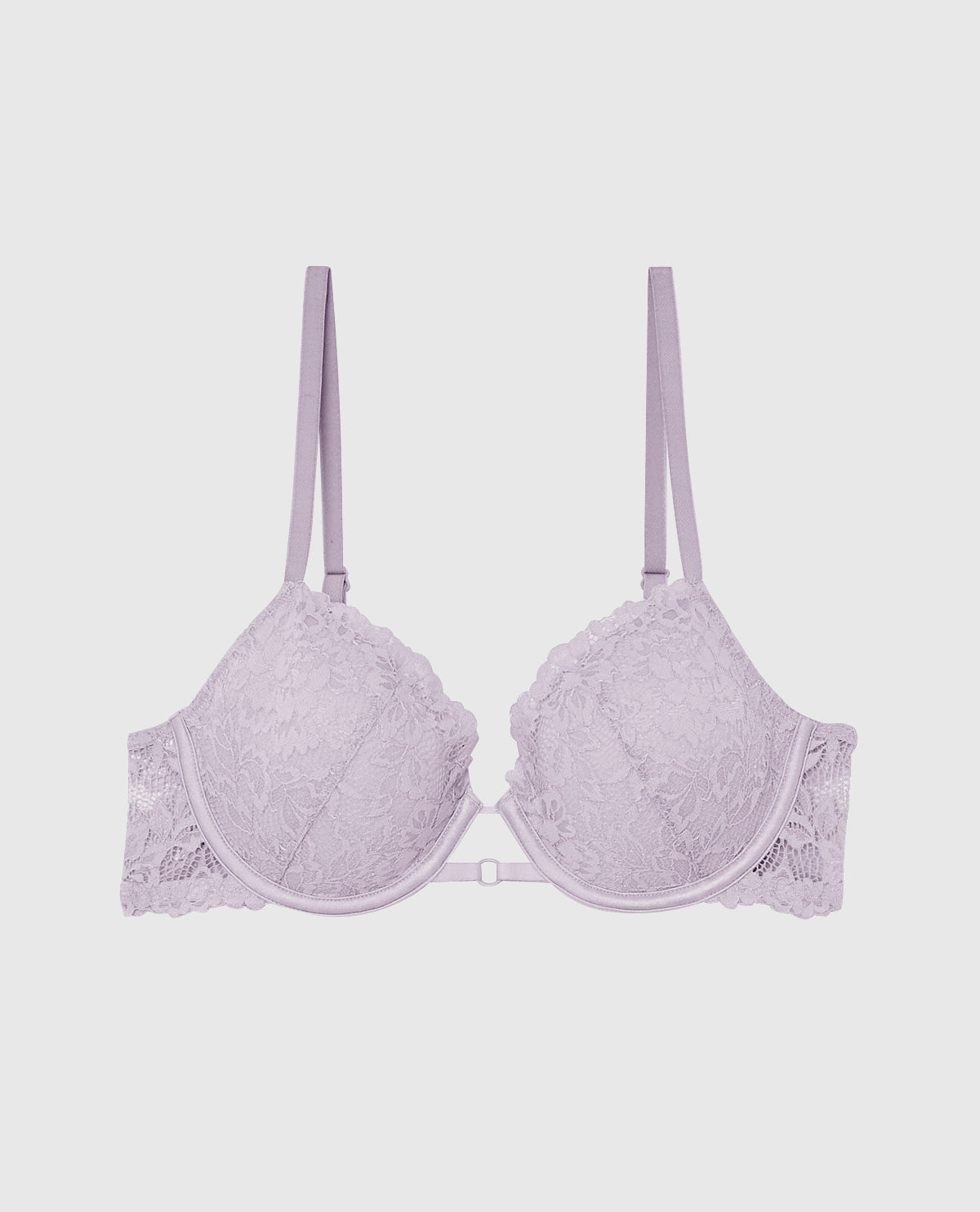 Soutien-gorge demi-buste en mousse intercalaire légèrement doublé