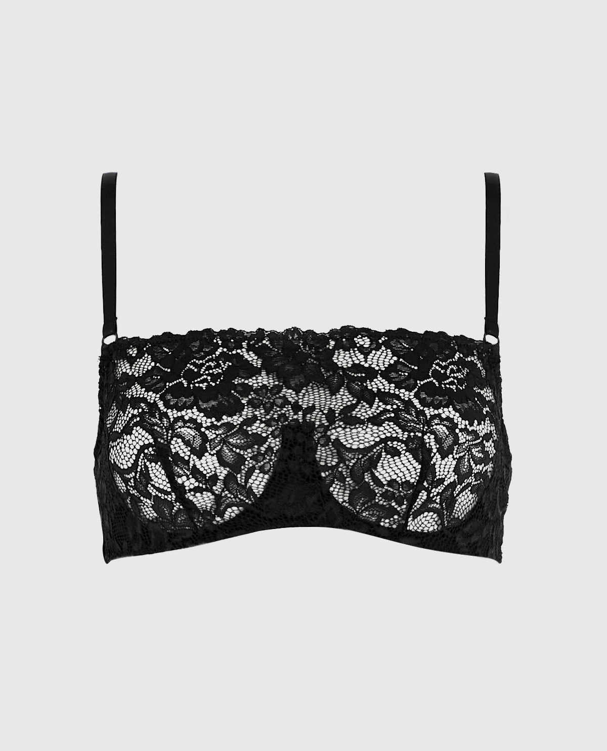 Soutien-gorge de style bandeau en dentelle