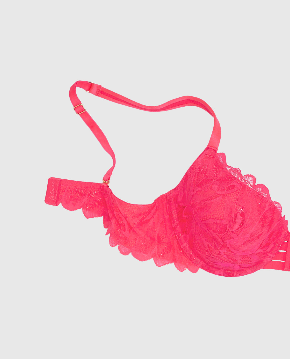 Soutien-gorge couvrant légèrement doublé en dentelle