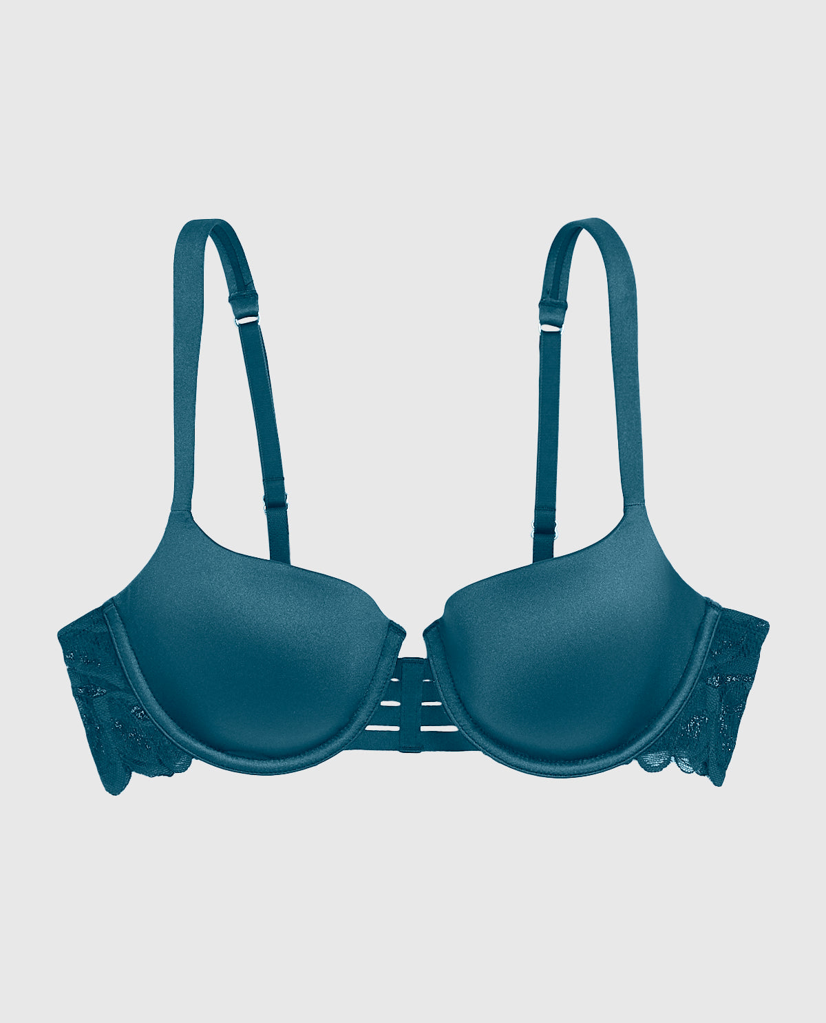 Soutien-gorge balconnet légèrement doublé avec côté en dentelle