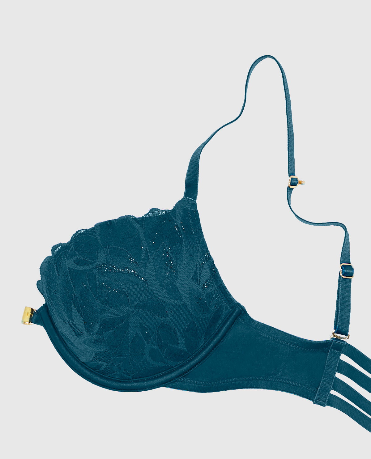 Soutien-gorge pigeonnant +2 tailles de bonnet en dentelle