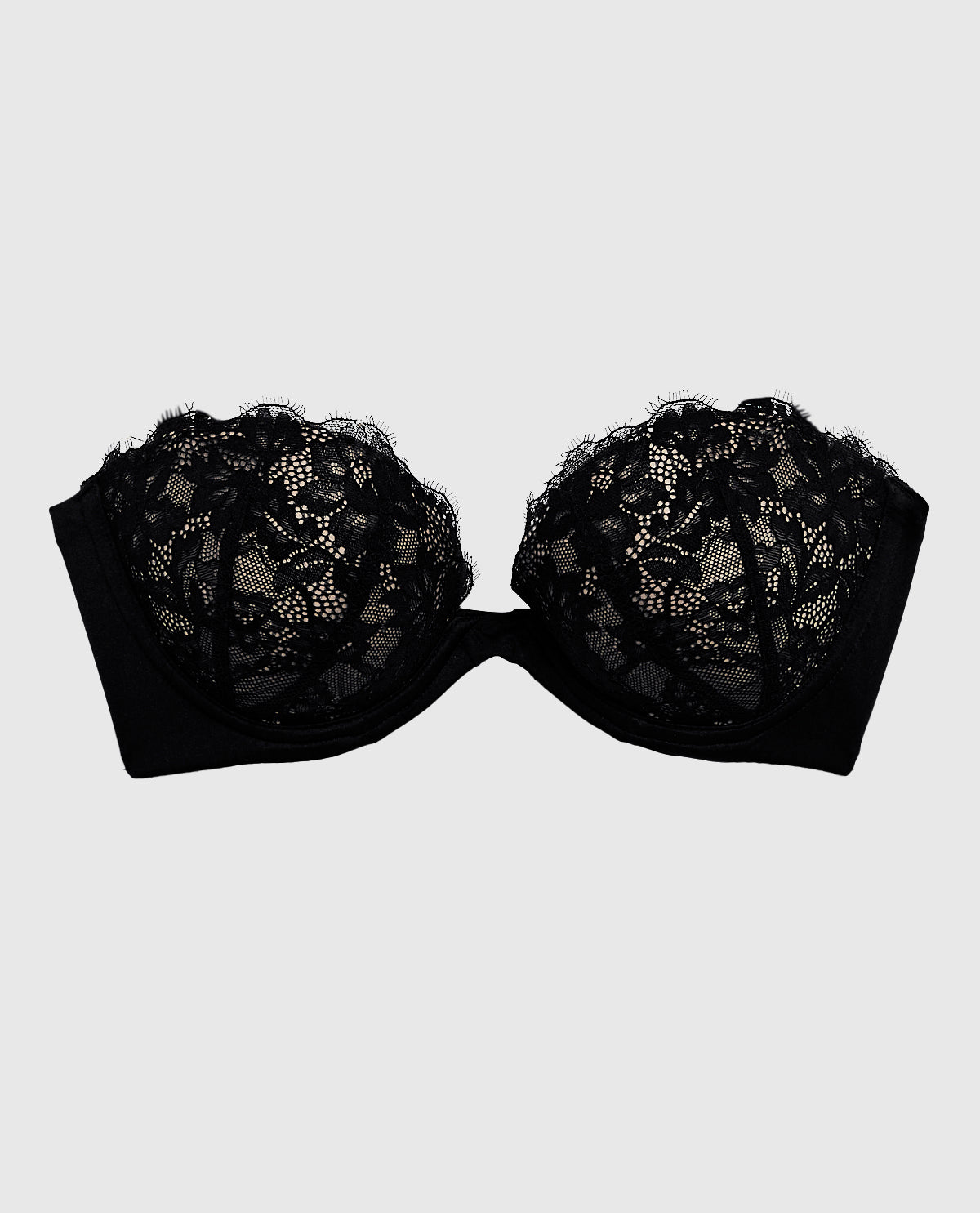 Soutien-gorge sans bretelles en dentelle