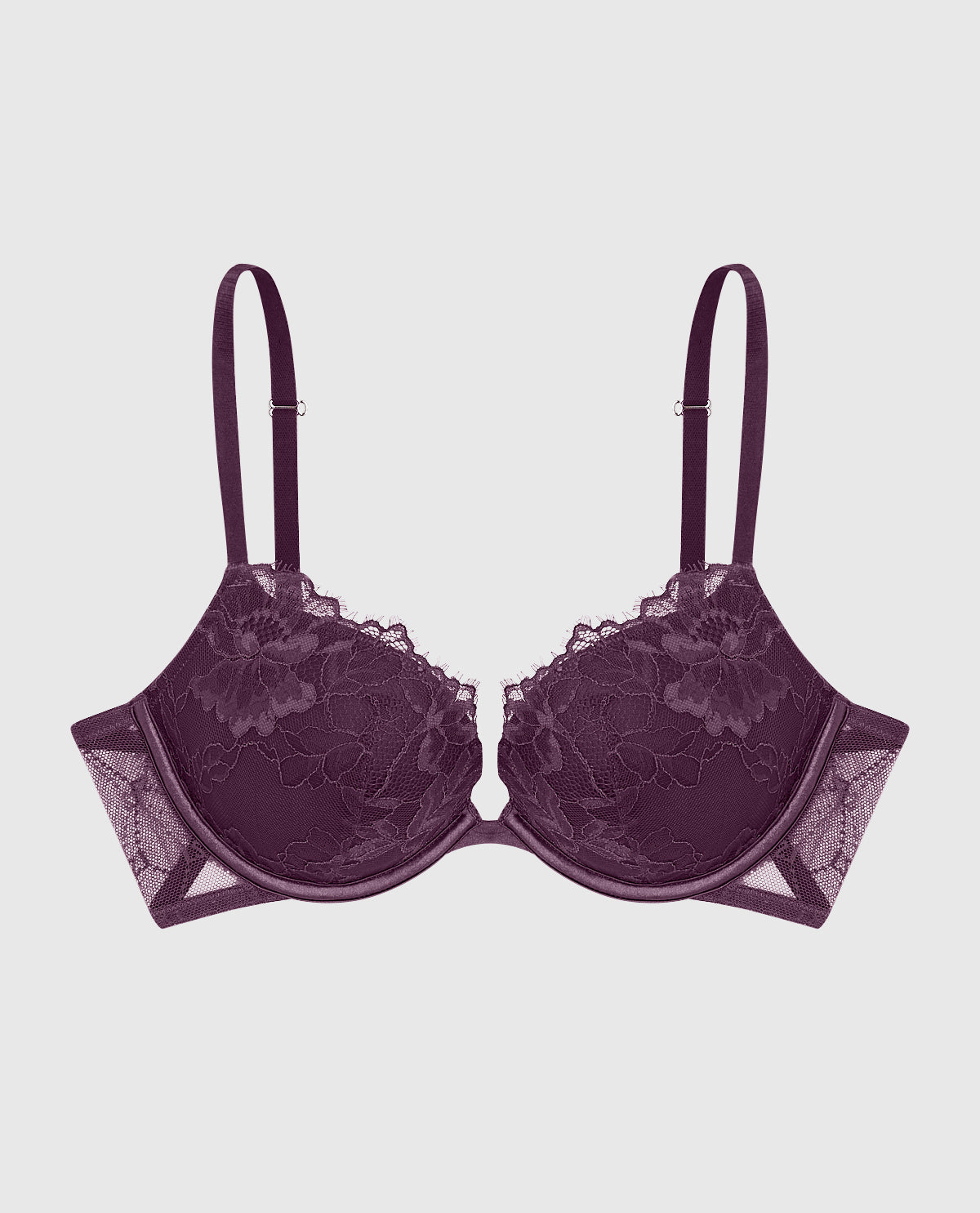 Soutien-gorge pigeonnant avec dentelle