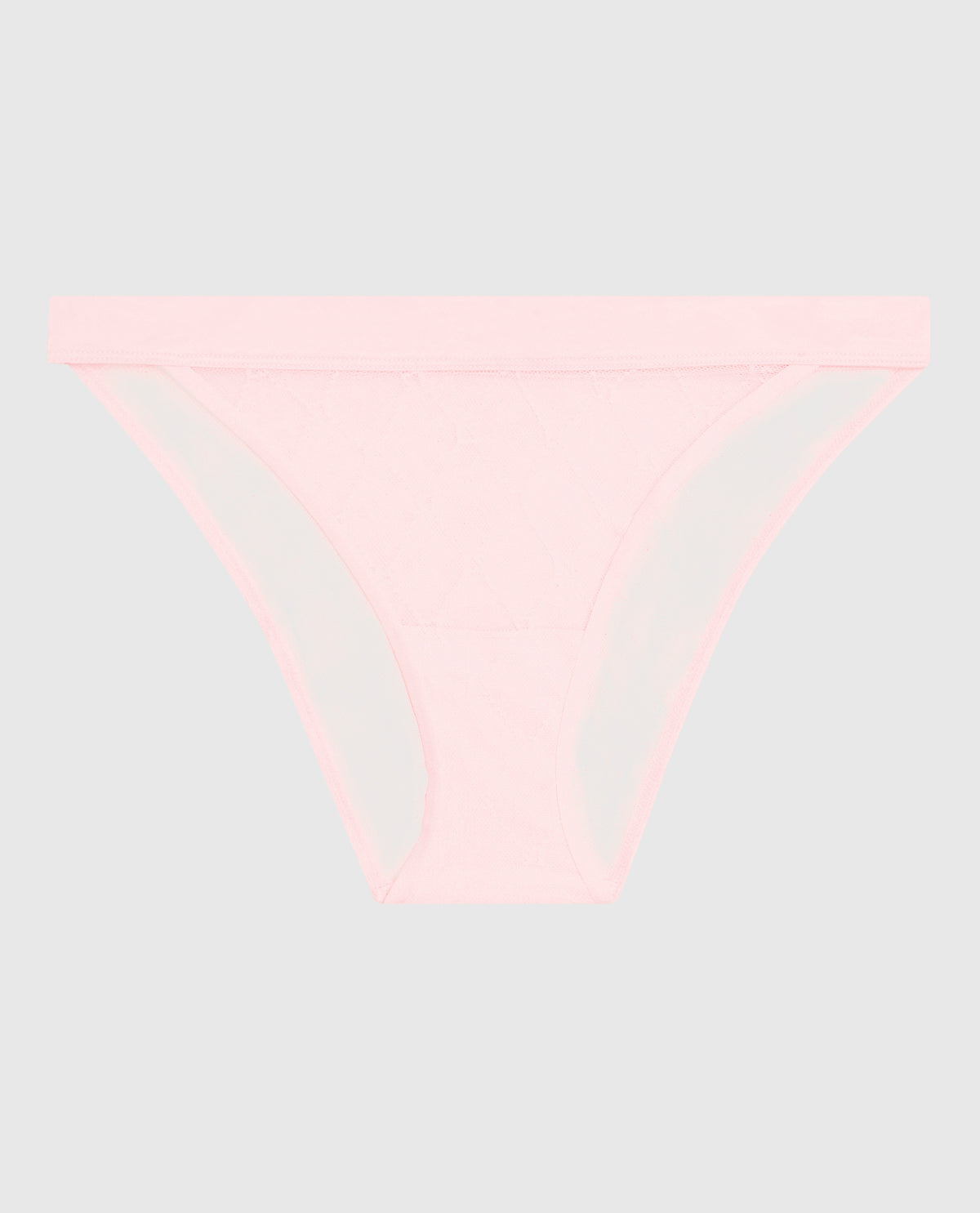 Culotte bikini taille moyenne à jambe échancrée