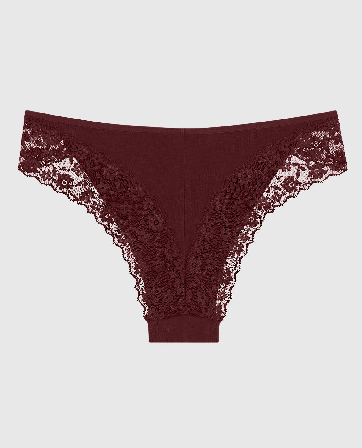 Cheeky Panty with Lace Trim