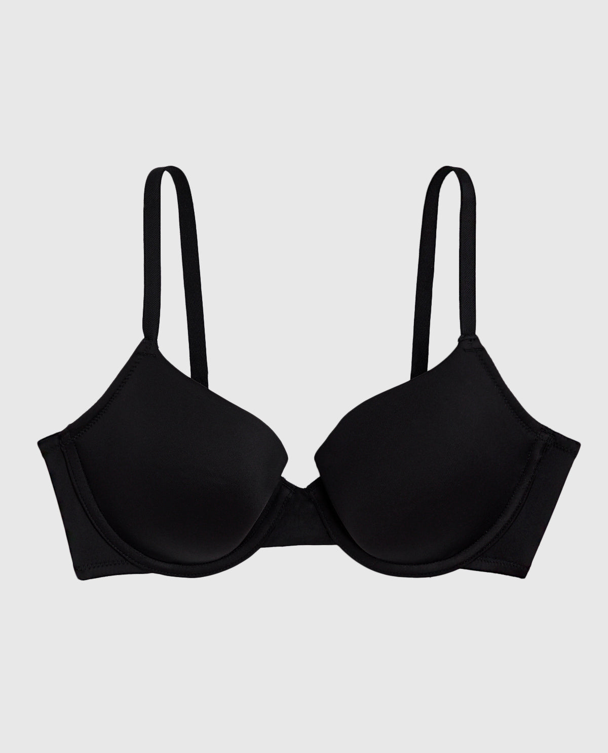 Doux soutien-gorge demi-buste légèrement doublé