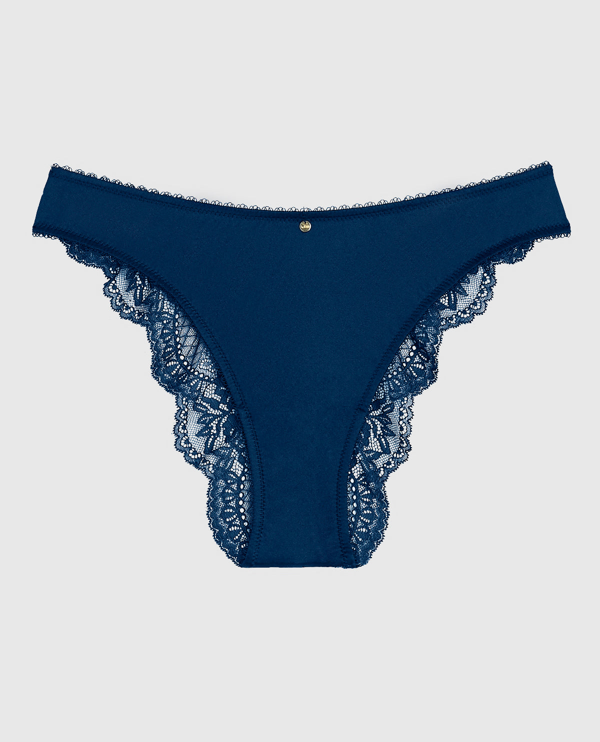 High Leg Cheeky Panty with Lace Back