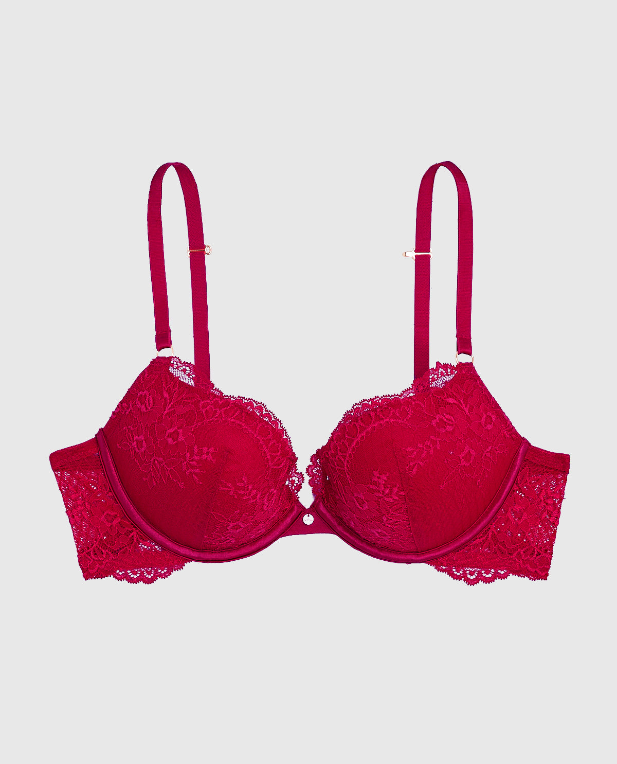 Allover Lace Push Up Bra