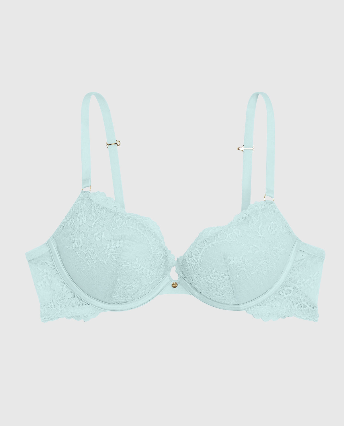 Allover Lace Push Up Bra