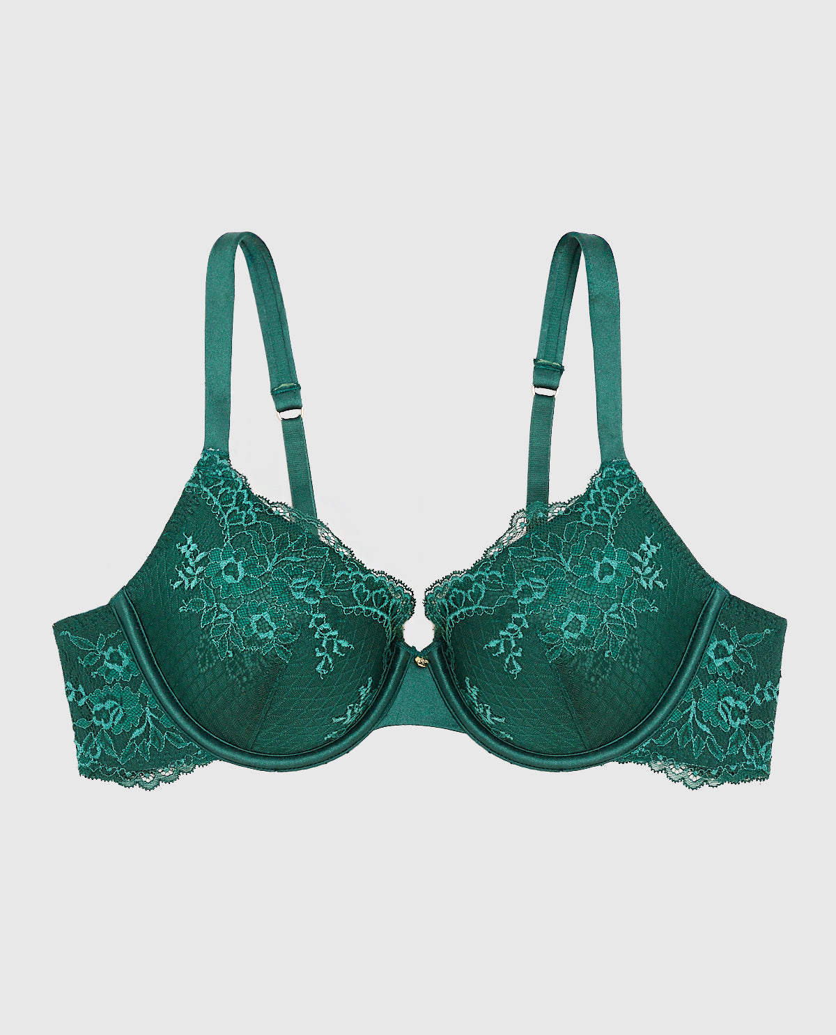 Allover Lace Lightly Lined Full Coverage Bra