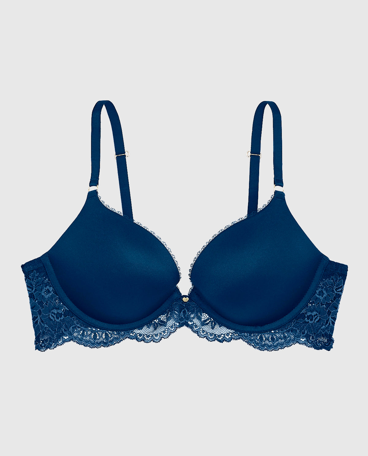 Smooth Up 2 Cup Push Up Bra with Lace Wing