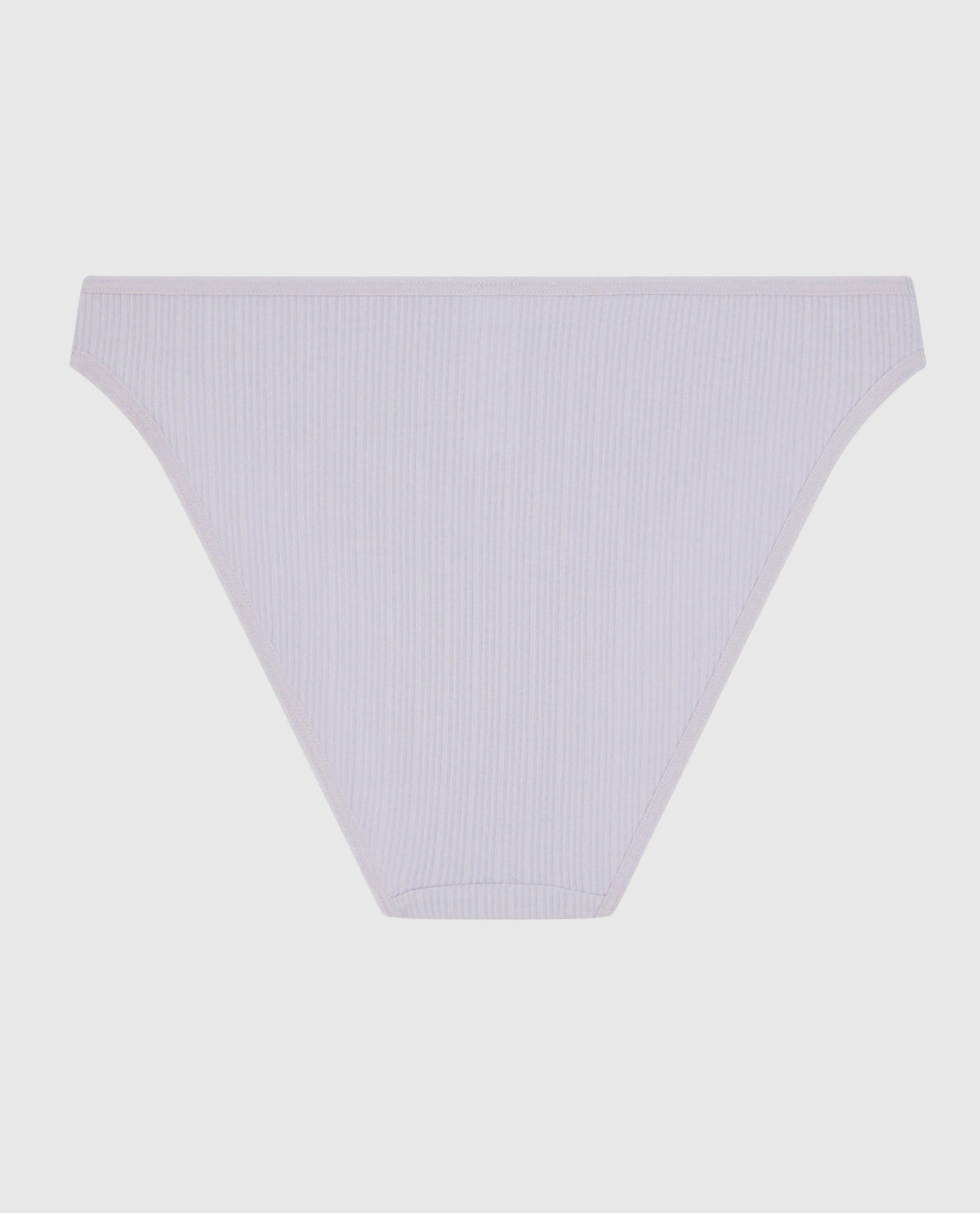 Ribbed Bikini Panty in Lavender Cake