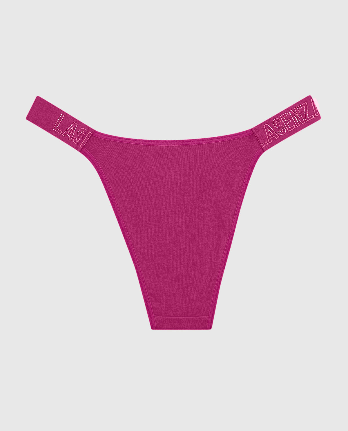 Cheeky Panty with Logo Band in Outrageous Pink