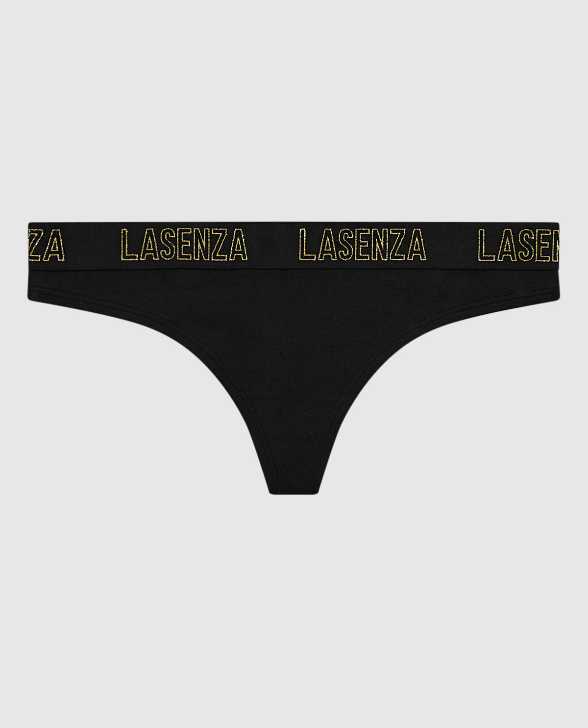 Thong Panty with Logo Band