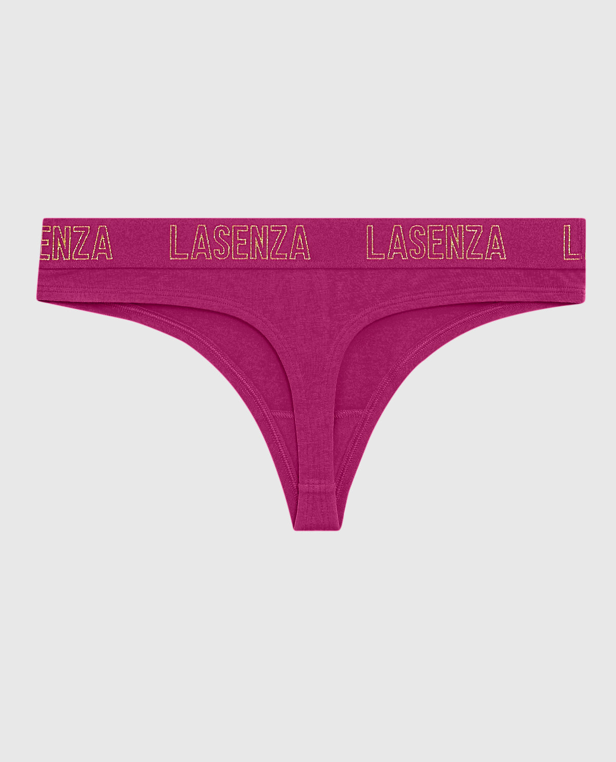 Thong Panty with Logo Band