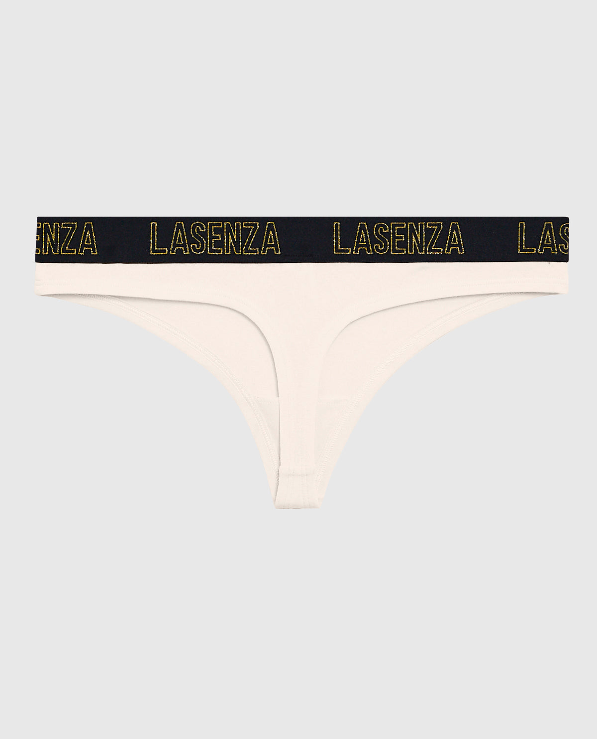 Thong Panty with Logo Band