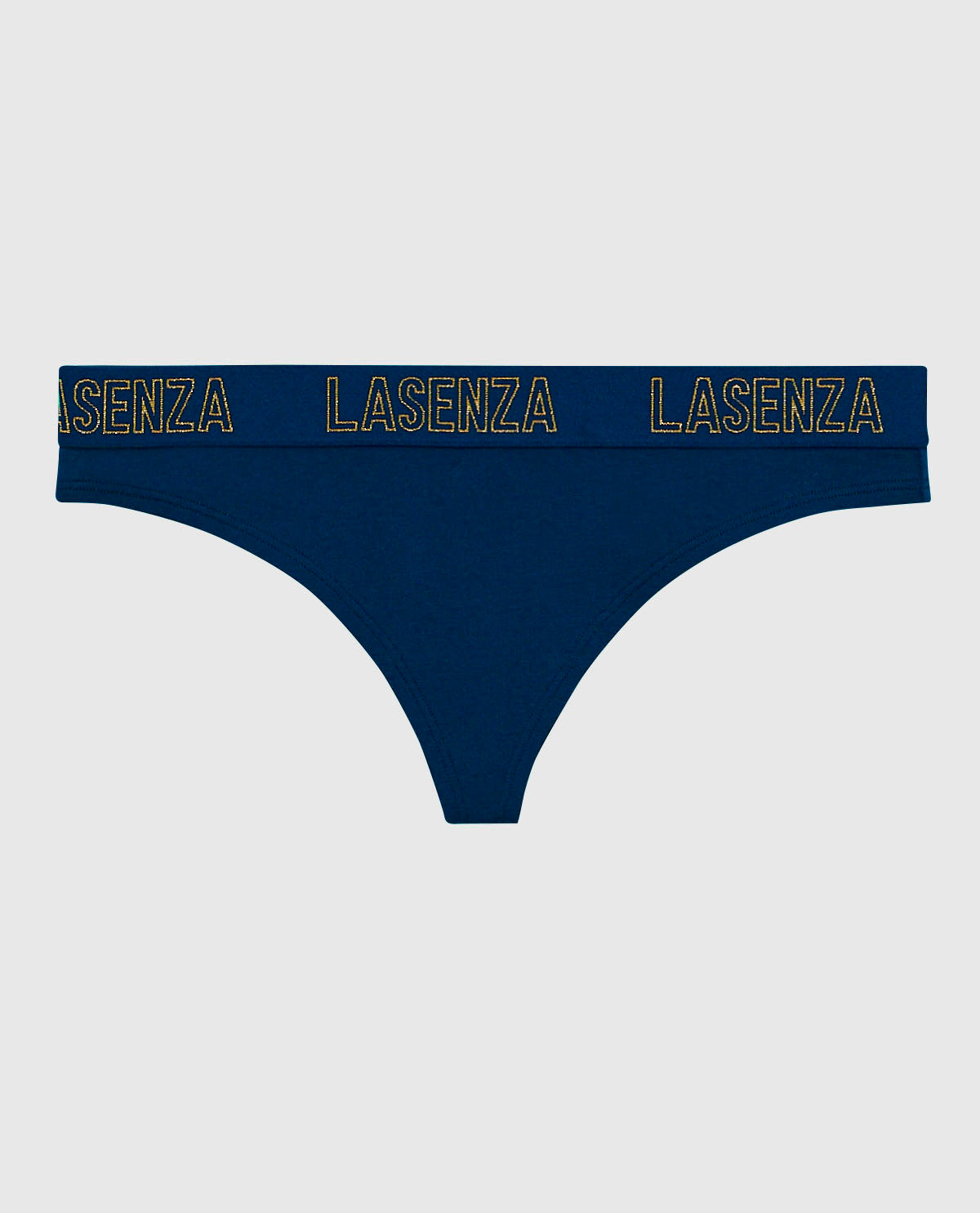 Thong Panty with Logo Band