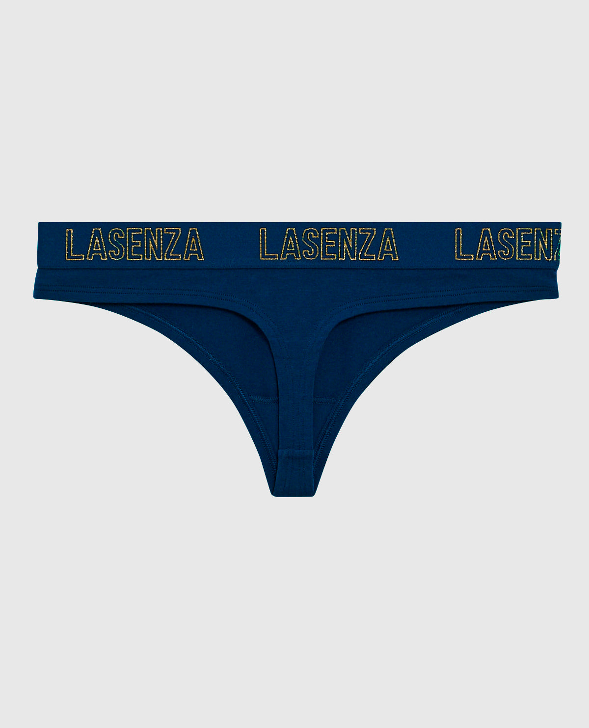 Thong Panty with Logo Band