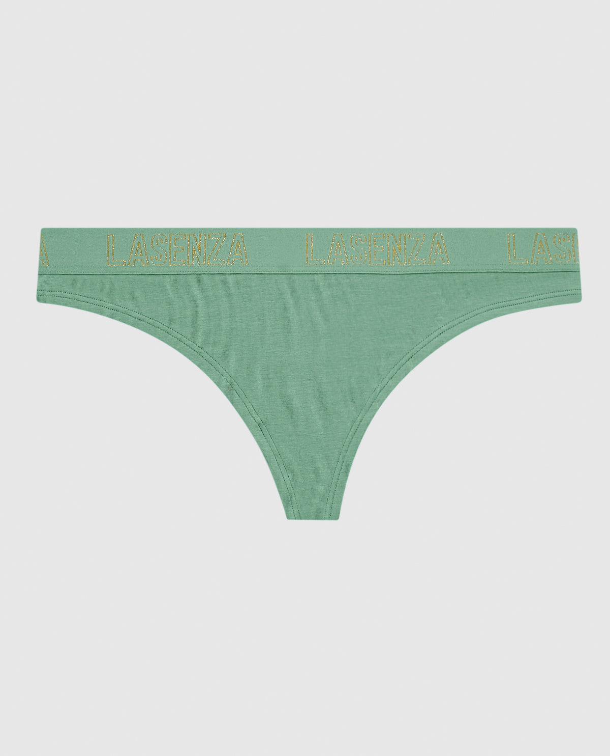 Thong Panty with Logo Band