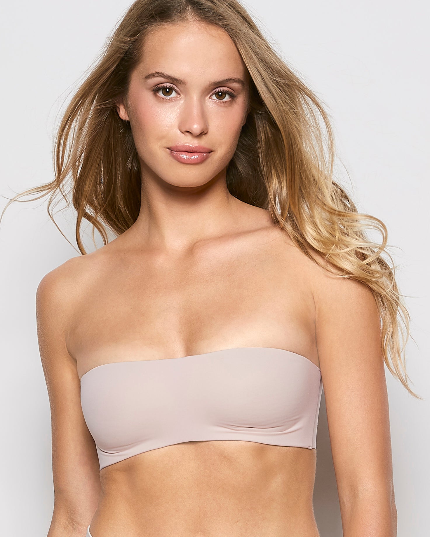 Soutien-gorge sans armatures sans bretelles havane