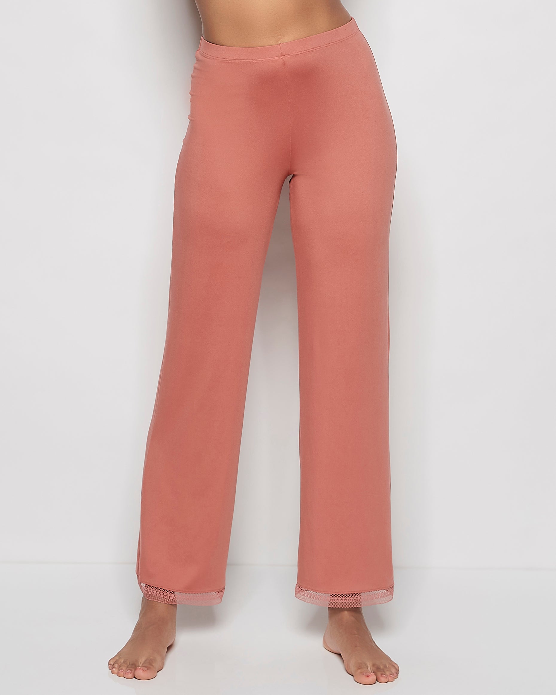 Sleep Bottoms in Rosy Blush