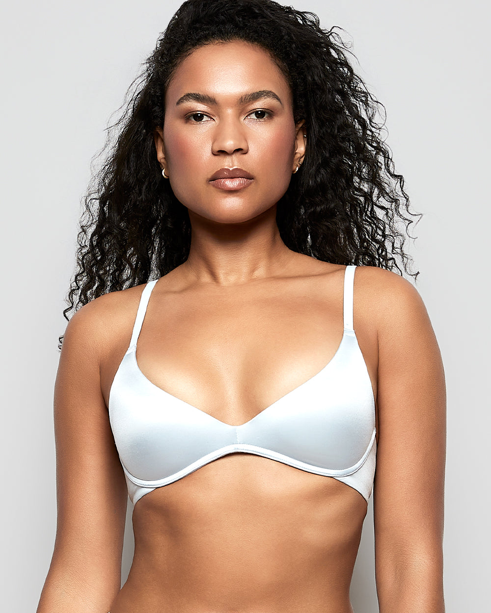 Soutien-gorge sans armature avec soutien léger bleu de méthylène