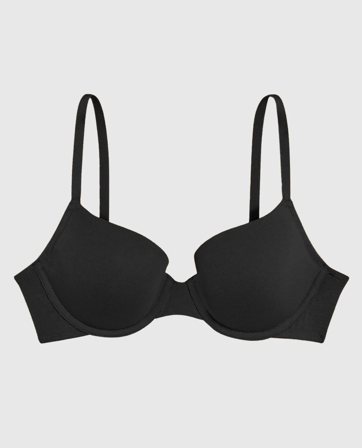 Smooth Cotton Lightly Lined Demi Bra